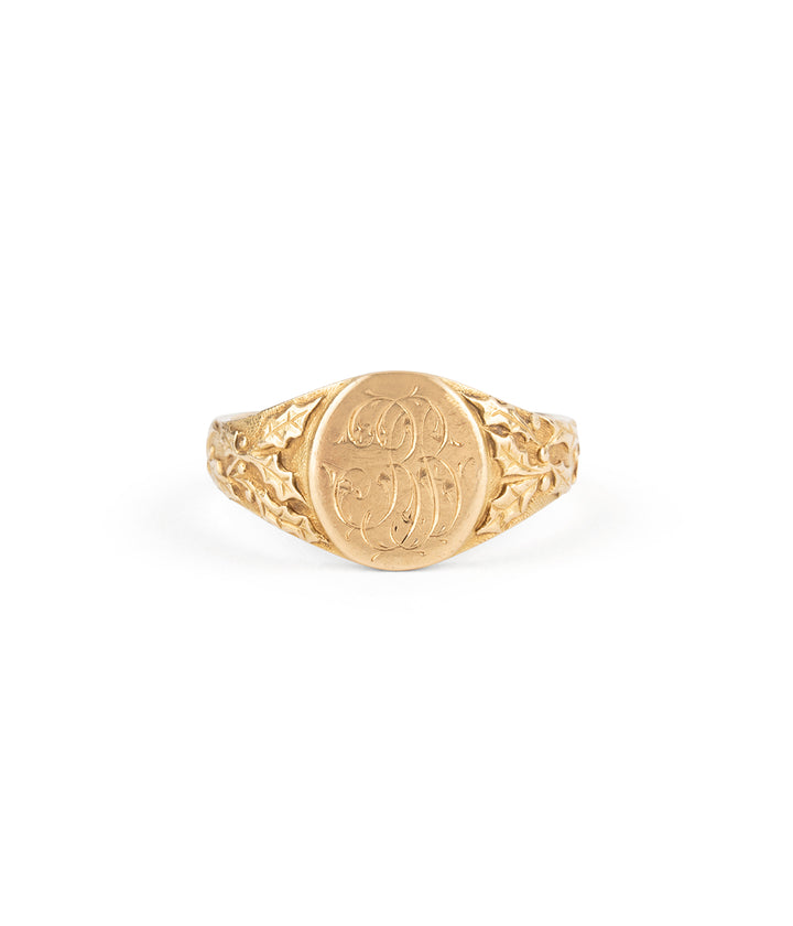 Art-Nouveau-gold-signet-ring-for-men-Nagi-Caillou-Paris