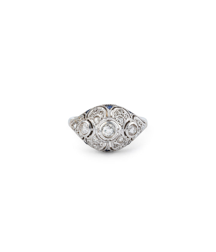 Art deco engagement ring Gopi - Caillou Paris