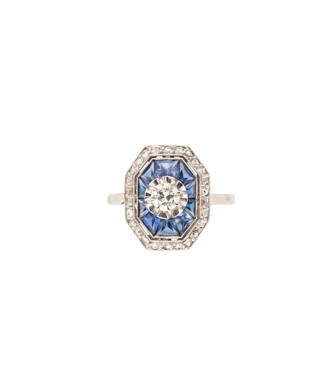 Art-deco-ring-sapphire-diamond-Hiro-Caillou-Paris