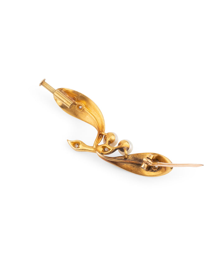 Art-nouveau-brooch-18k-gold