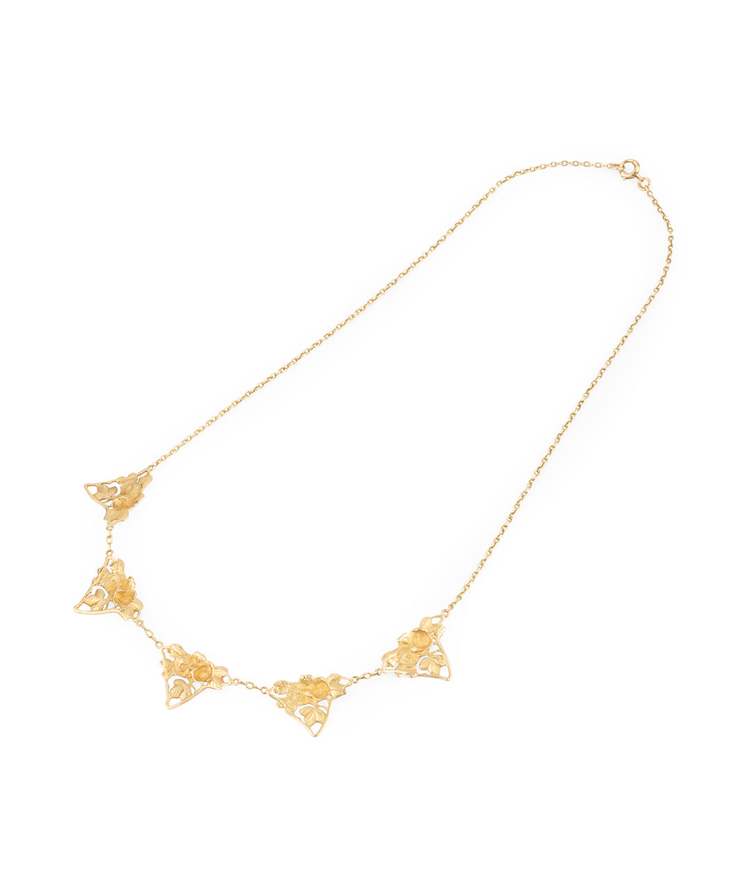 Art-nouveau-necklace-18k-gold-Stepka-Caillou-Paris