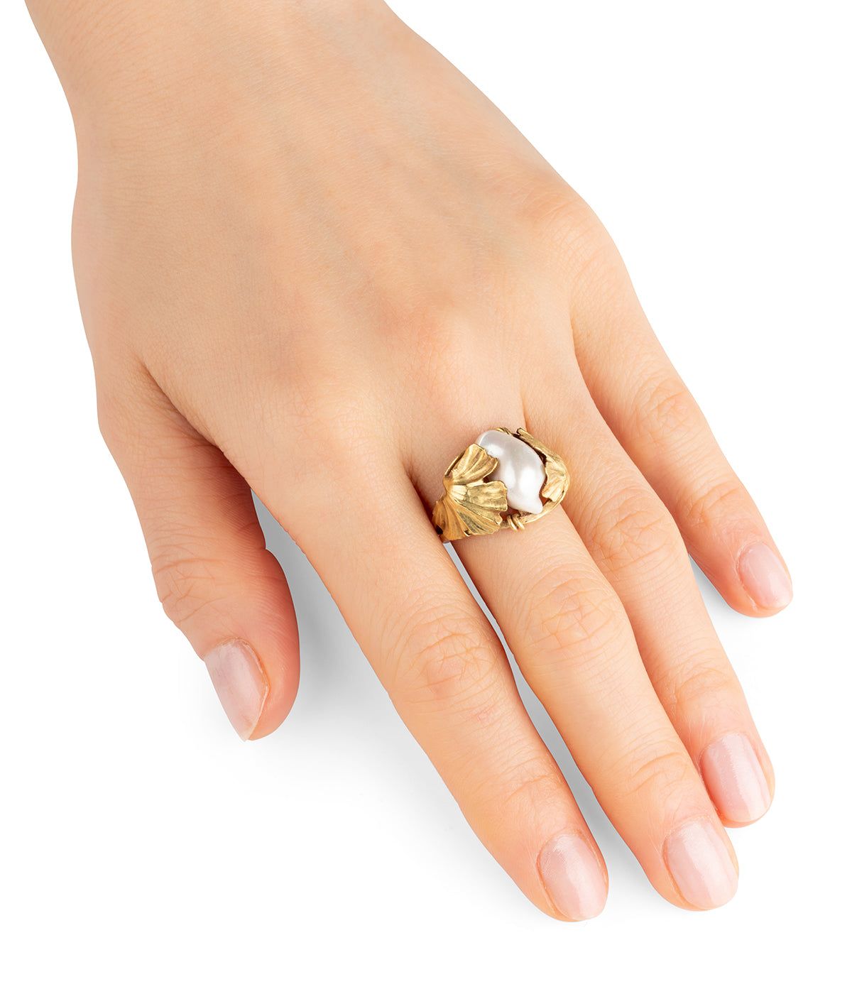 Bague-Art-nouveau-or-perle-Colot-Caillou-Paris