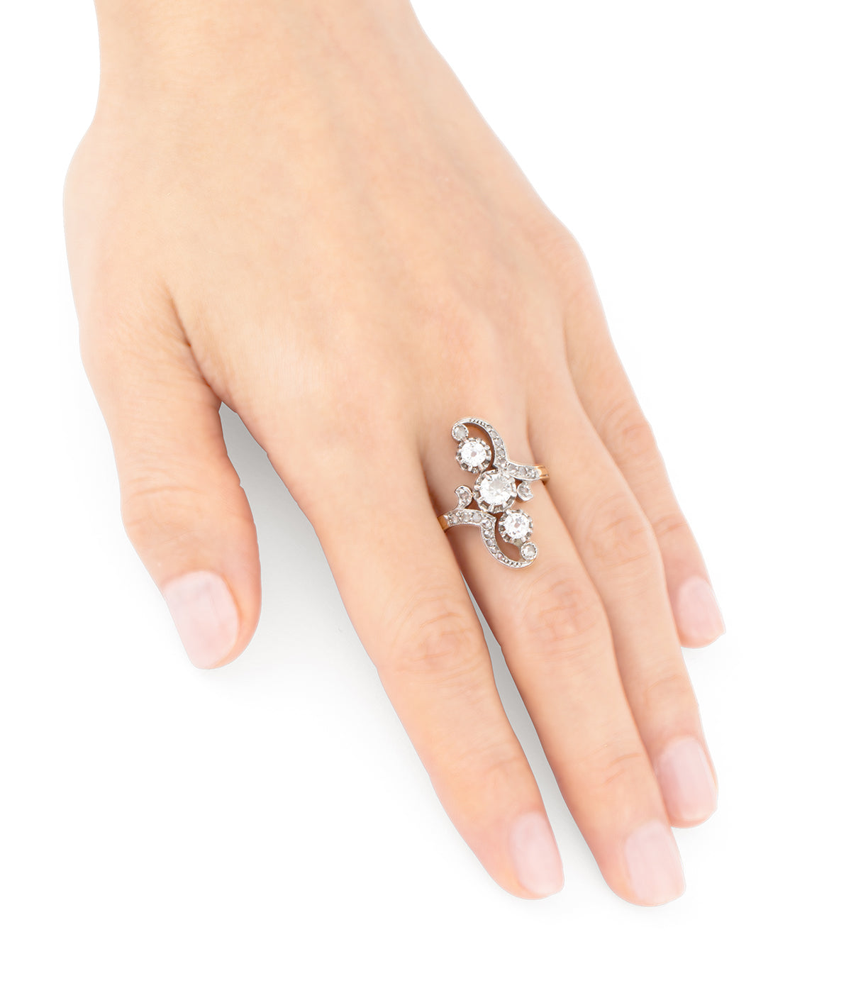 Bague-Belle-epoque-diamants-Saku-Caillou-Paris