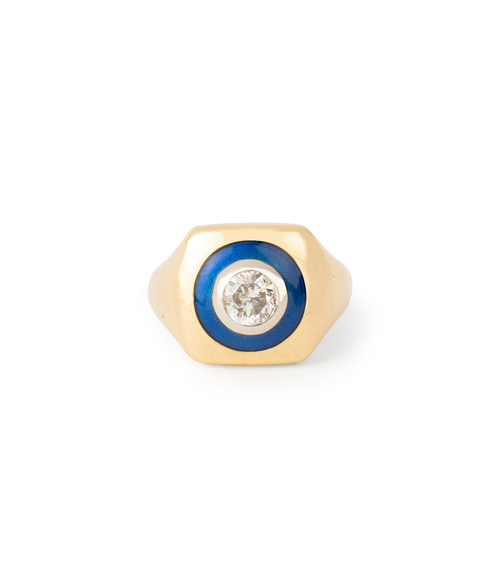 Bague-Chevaliere-ancienne-diamant-Codie