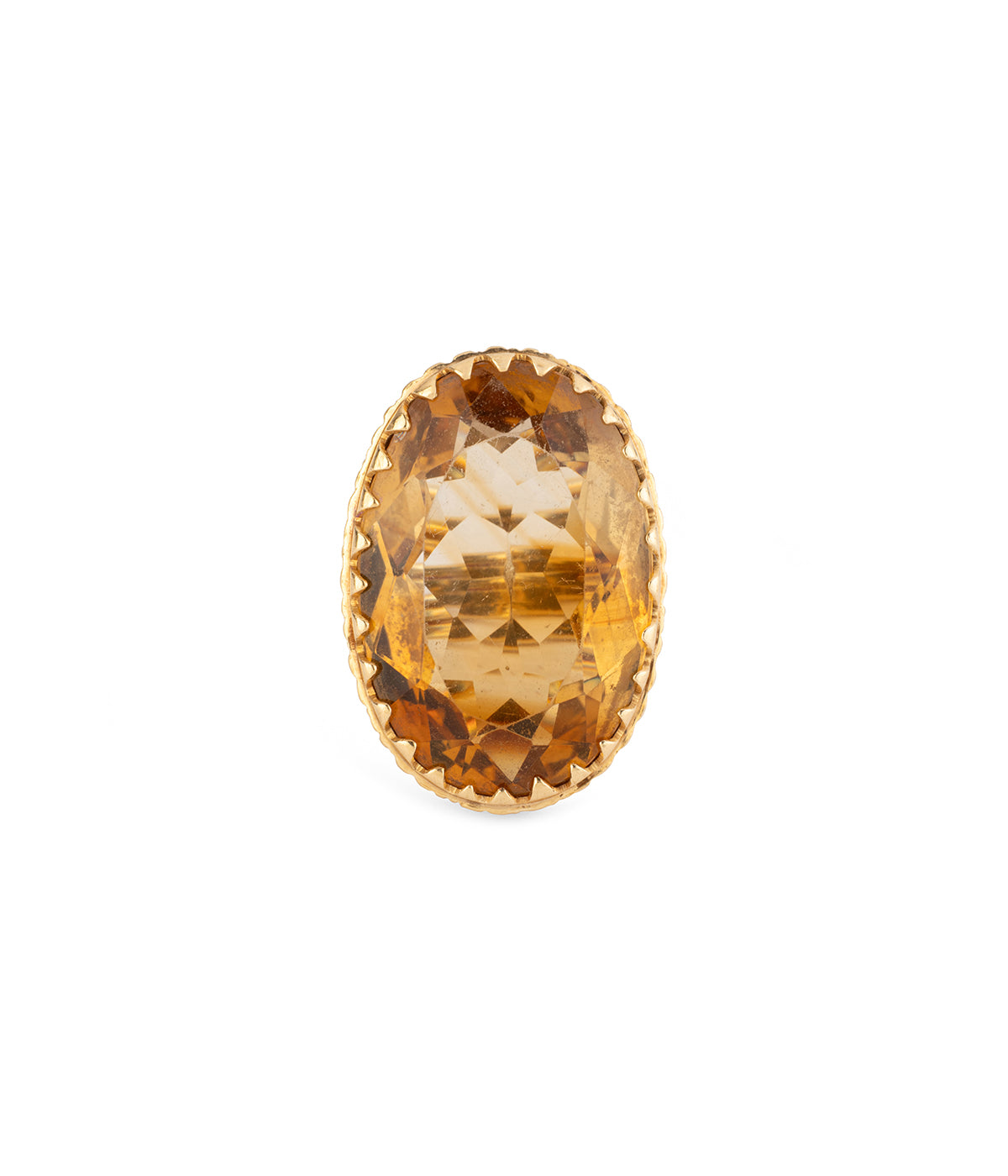 Bague-Cocktail-vintage-or-18-carats-citrine-Ostap-Caillou-Paris