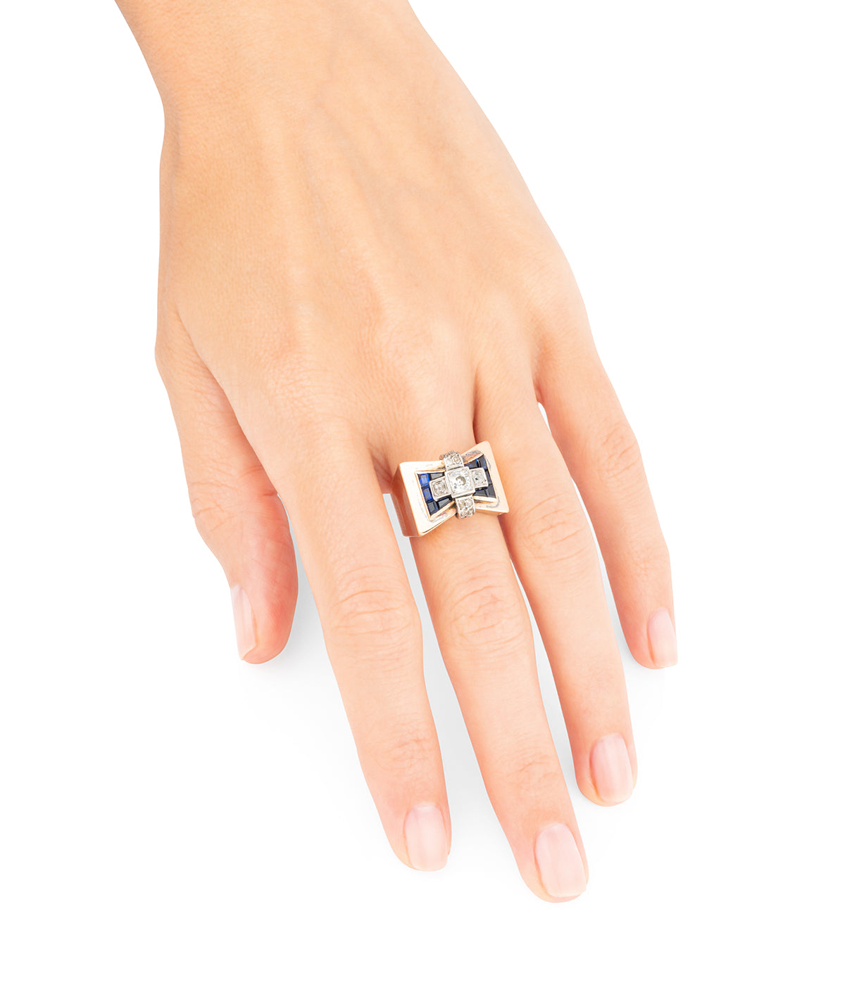 Bague-Tank-or-saphirs-Galvina-Caillou-Paris