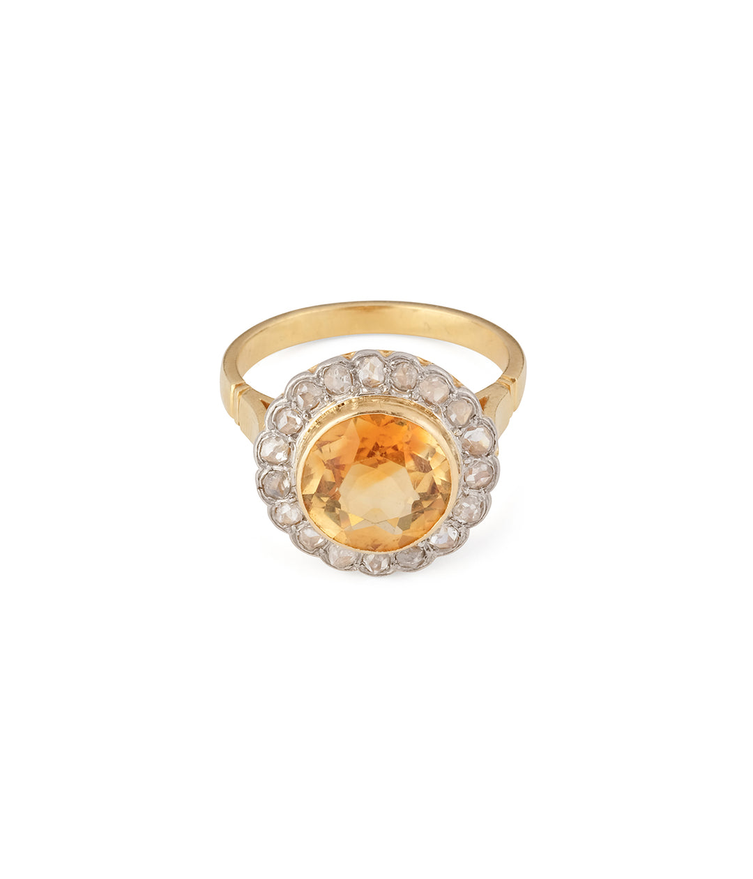 Bague-ancienne-citrine-diamants-Valeda-Caillou-Paris