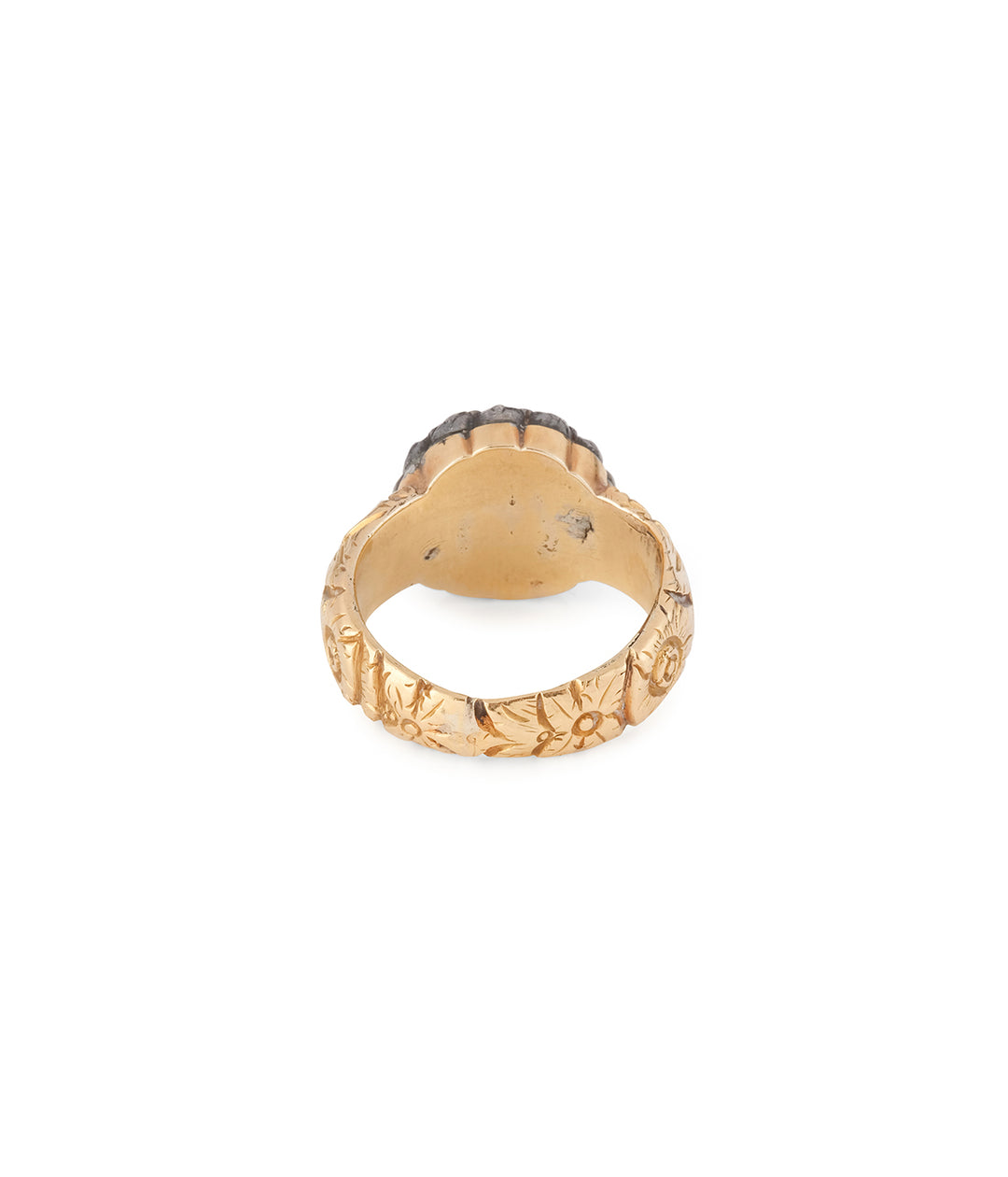 Bague-ancienne-fleur-rubis-diamants-Placida-Caillou-Paris