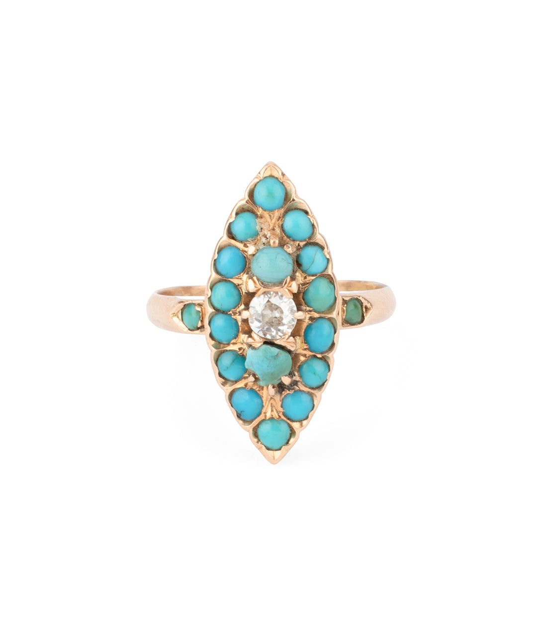 Bague-ancienne-or-turquoises-Jaimi-Caillou-Paris