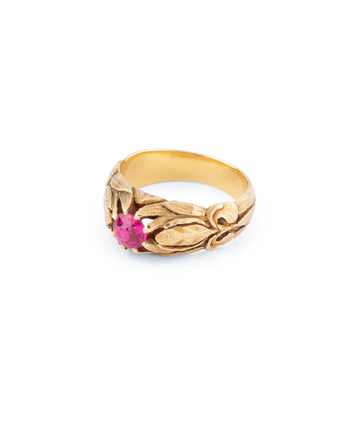 Bague ancienne rubis "Oursa" - Caillou Paris