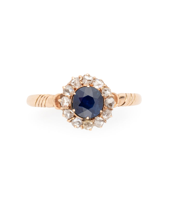 Bague-ancienne-saphir-diamants-fiancailles-Jodie-Caillou-Paris