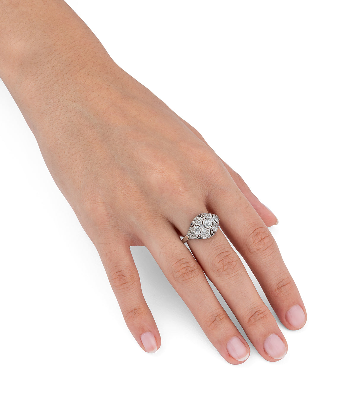 Bague de fiançailles Art déco Gopi - Caillou Paris