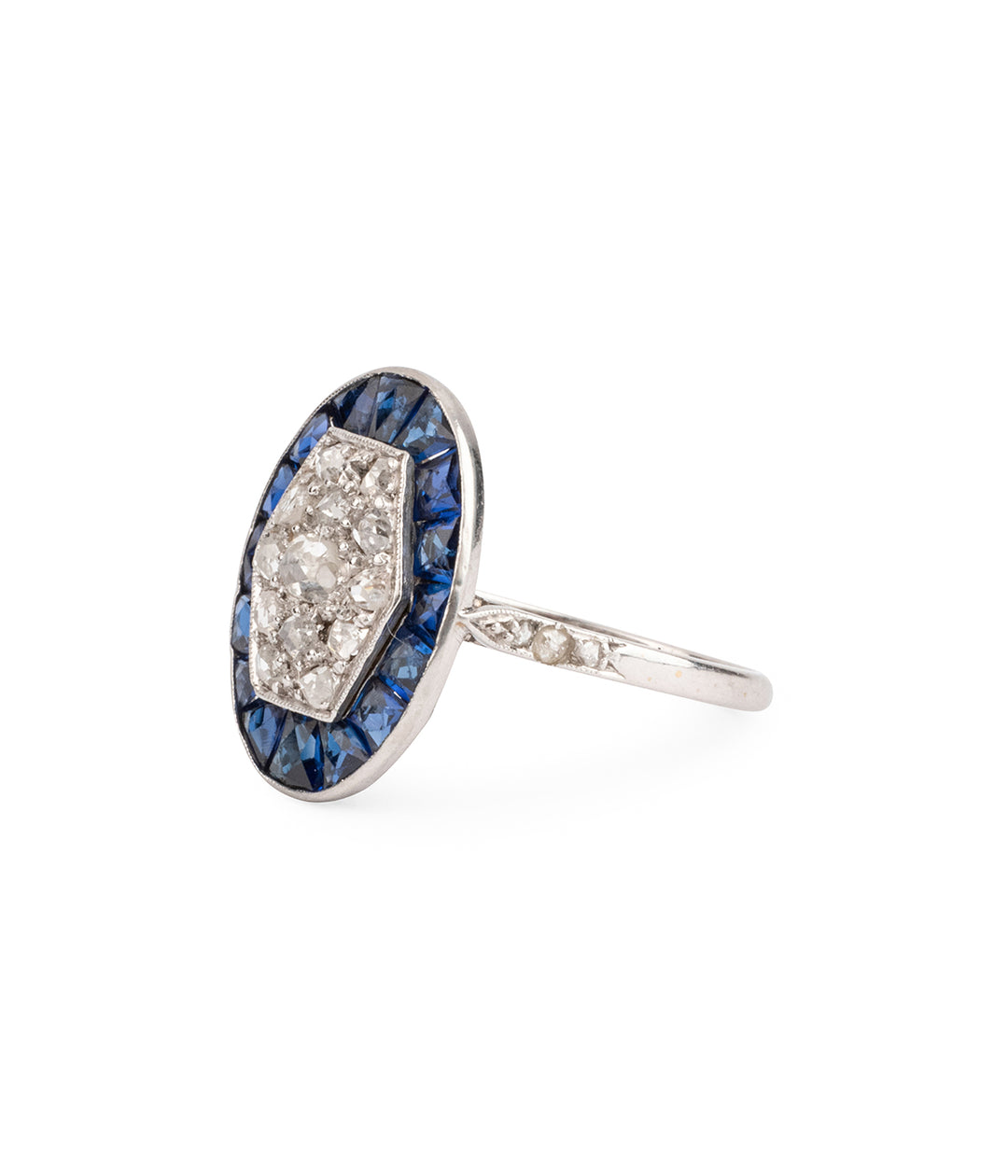 Bague-fiancailles-Art-deco-saphirs-diamants-Elia-Caillou-Paris
