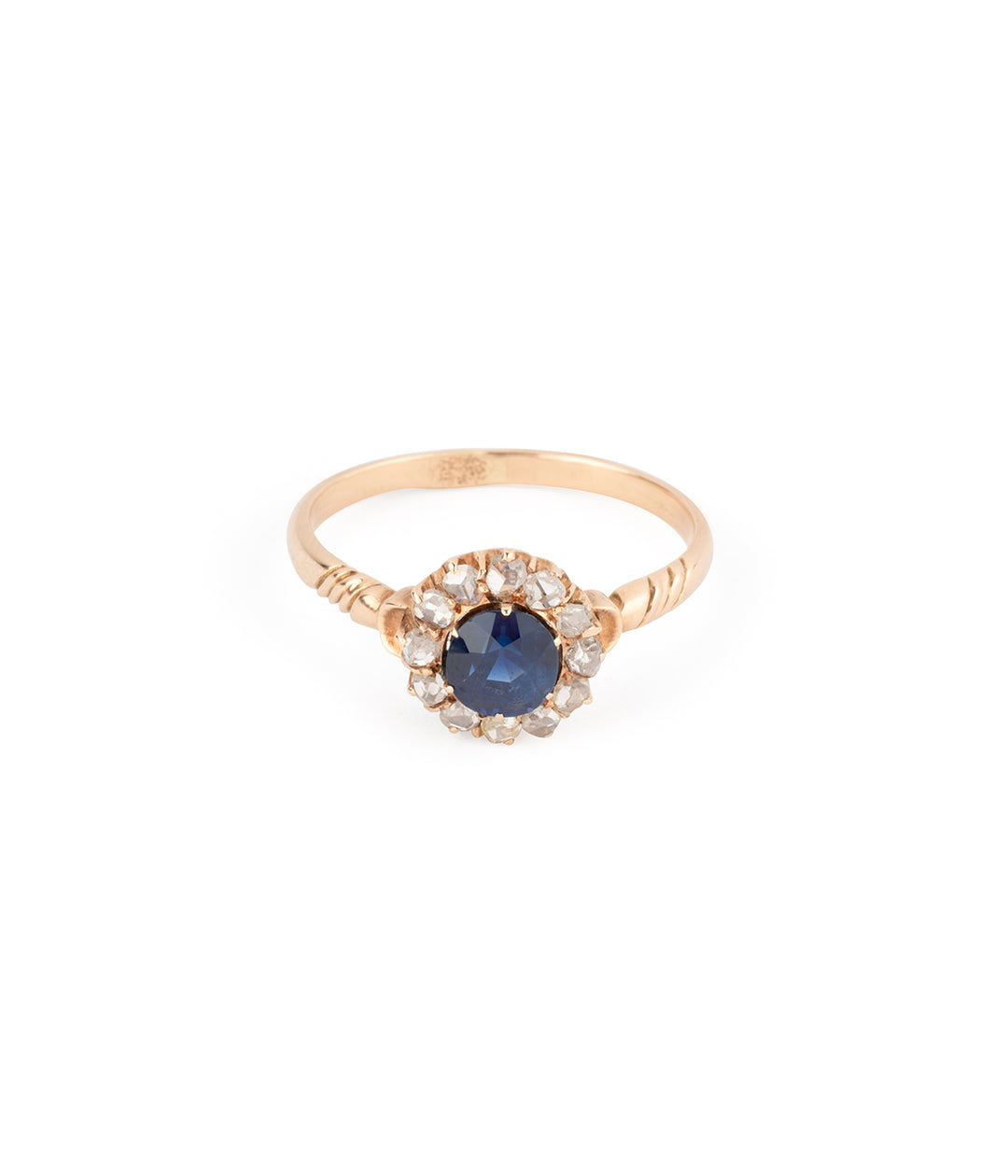 Bague-fiancailles-ancienne-saphir-diamants-Jodie-Caillou-Paris