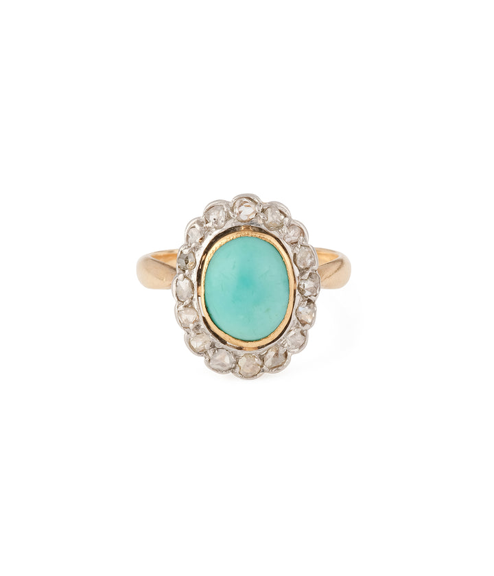 Bague-fiancailles-ancienne-turquoise-diamants-Moina-Caillou-Paris