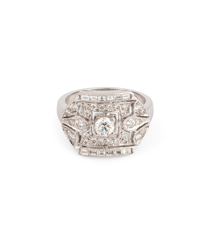 Bague-fiancailles-vintage-or-diamants-Haris-Caillou-Paris