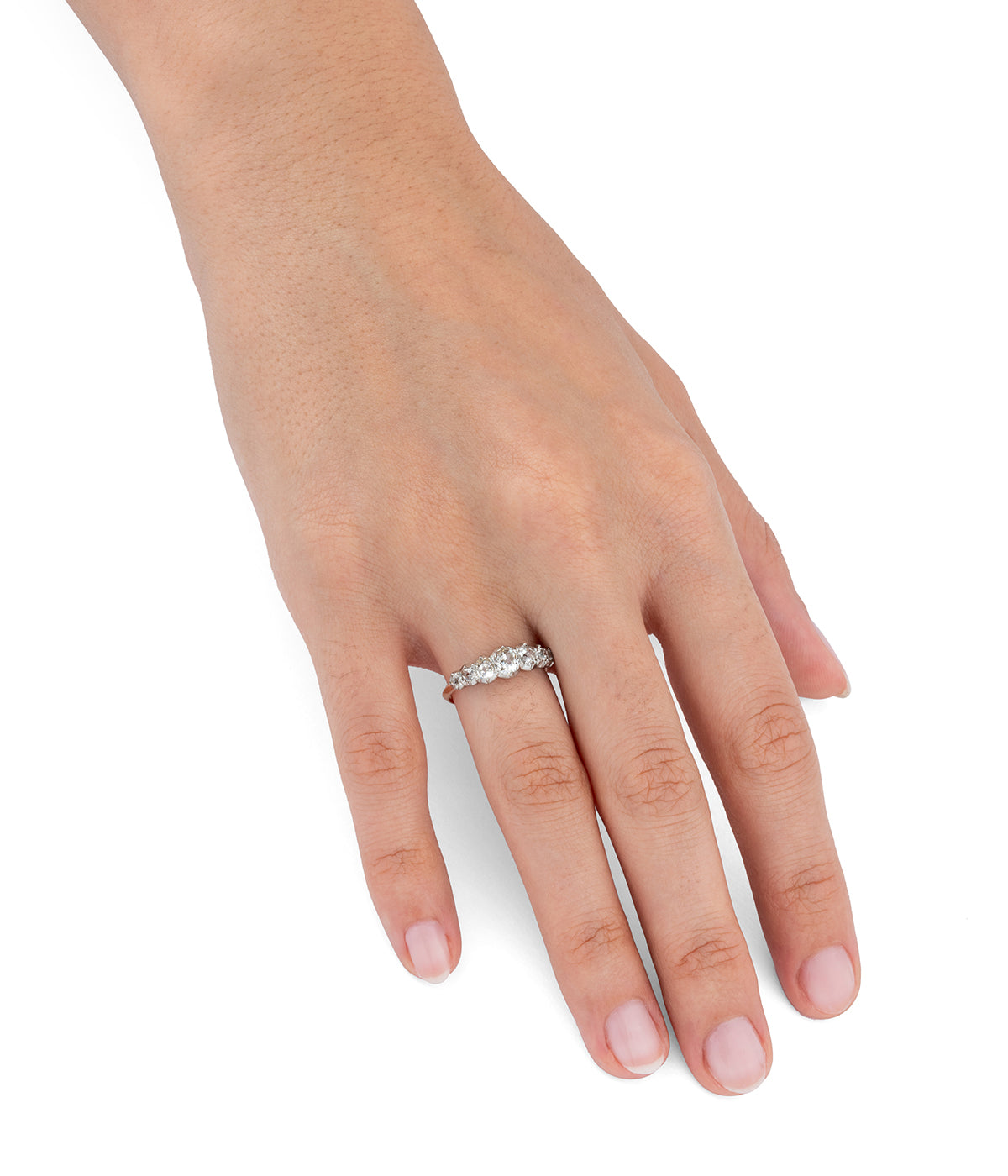 Bague jarretière ancienne "Dabi" porter - Caillou Paris