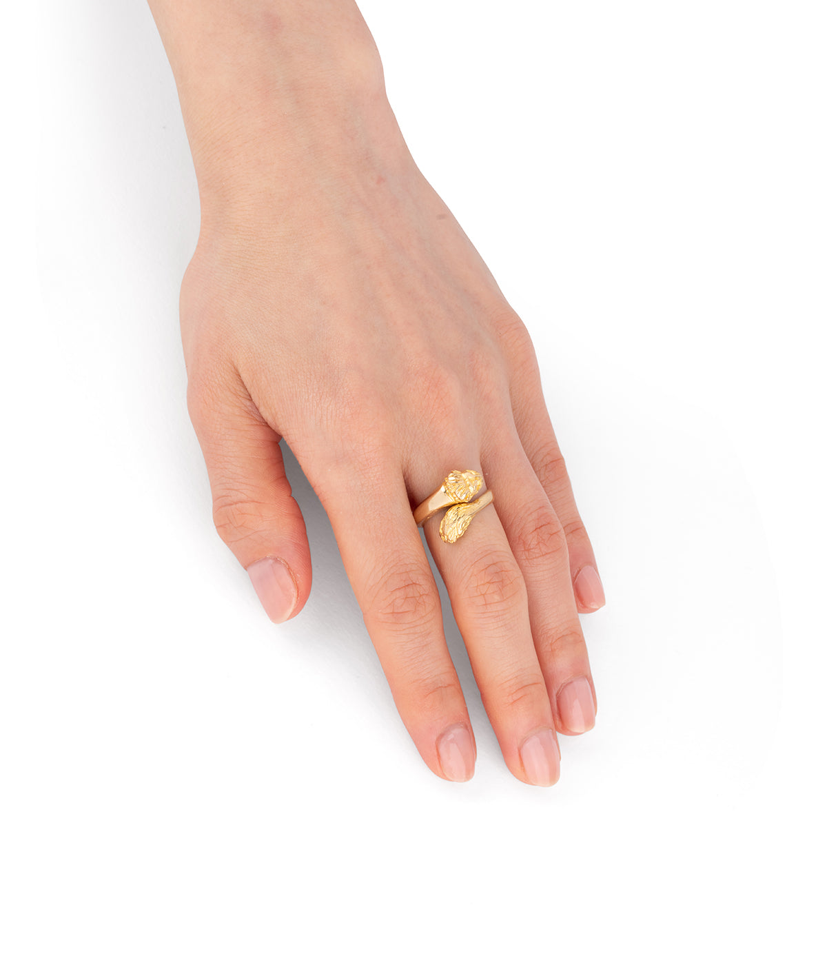 Bague lion ancienne en or "Lisel" - Caillou Paris