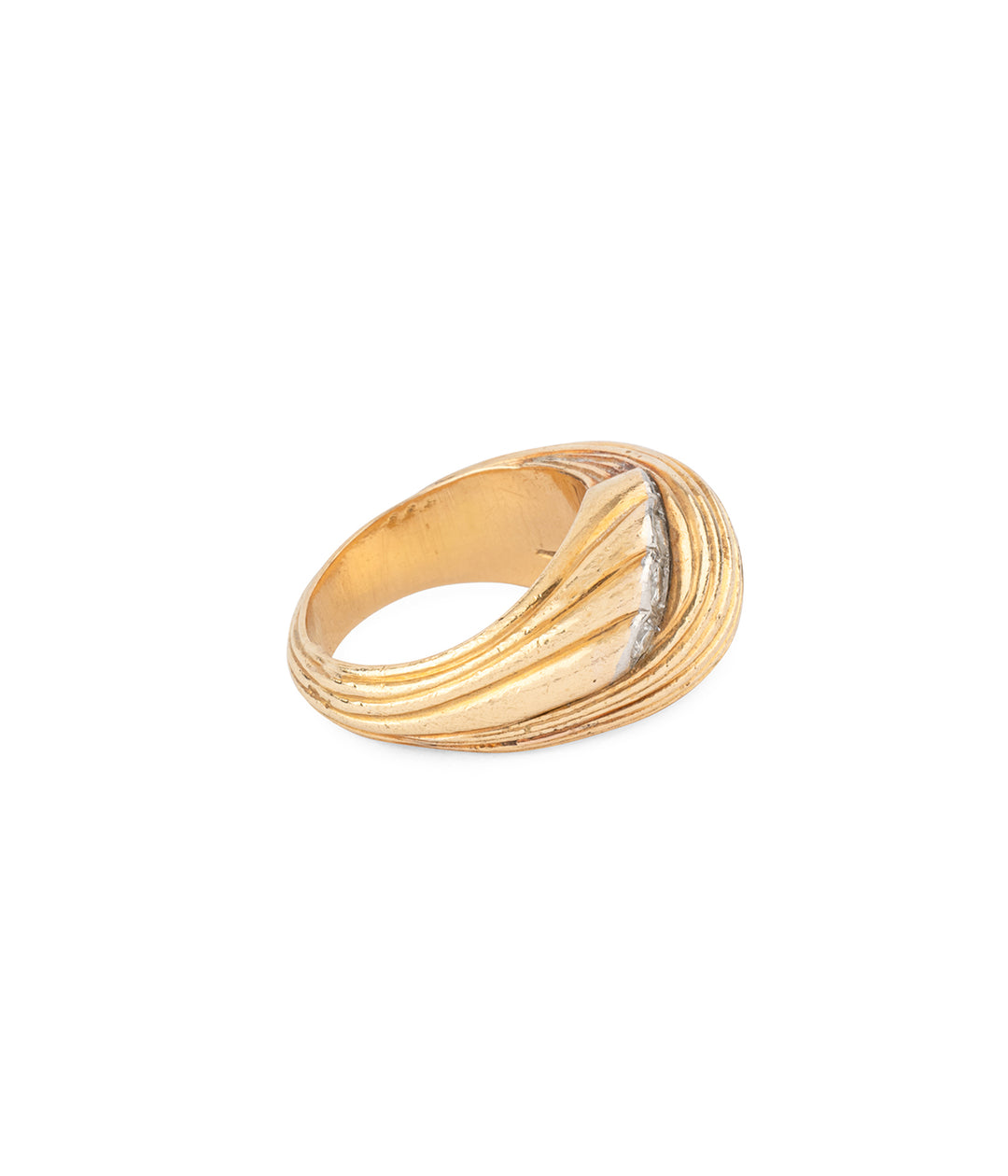 Bague-retro-or-18k-diamants-Gellert-Caillou-Paris