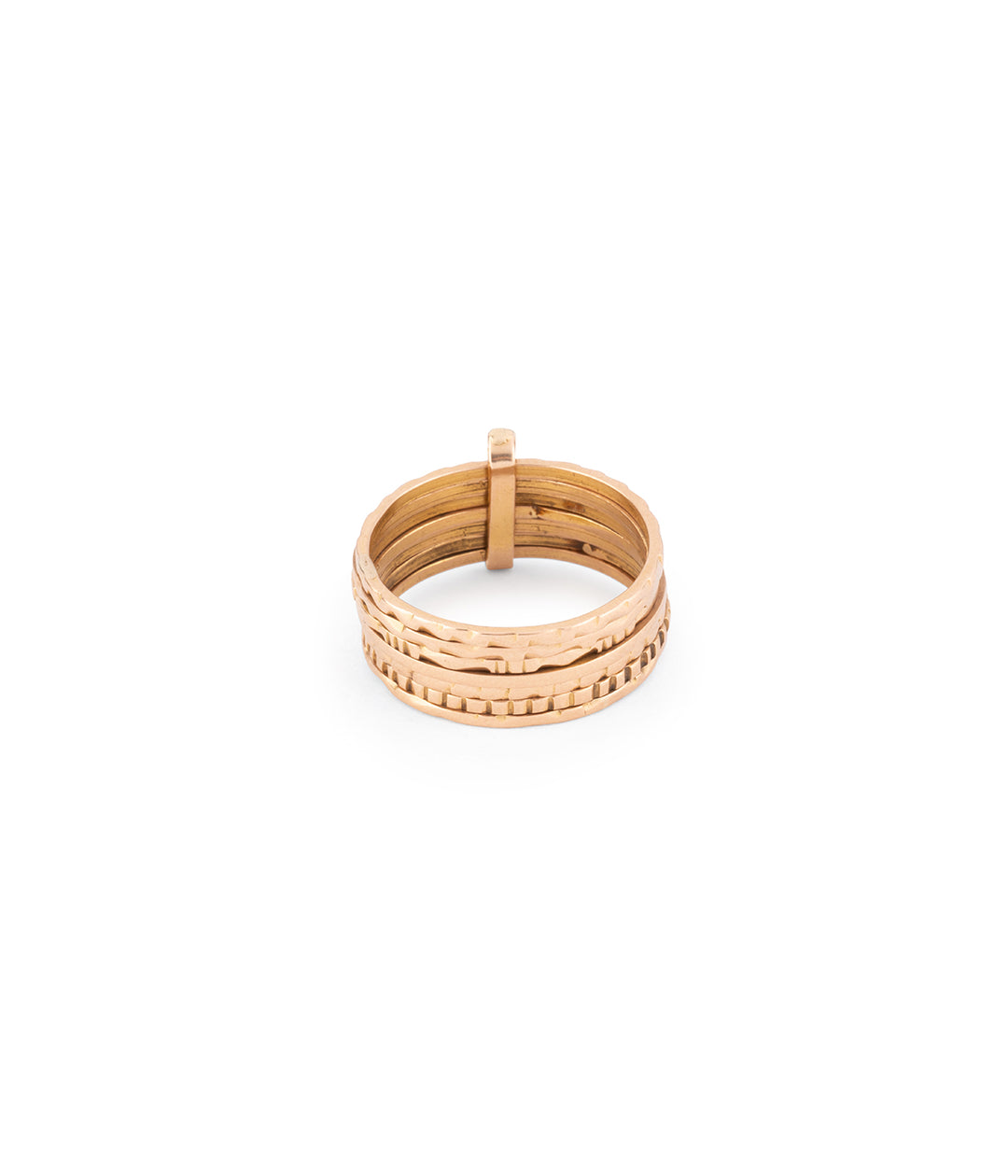 Bague semainier vintage en or "Madina" - Caillou Paris