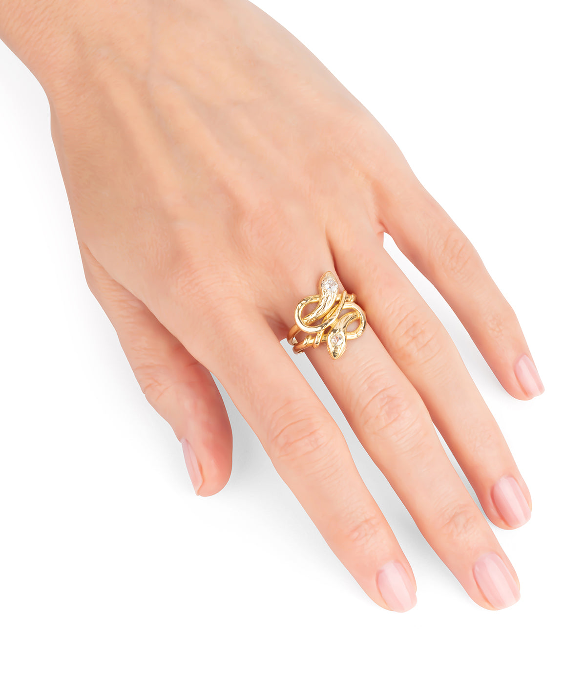 Bague-serpent-ancienne-or-18k-Deniela-Caillou-Paris