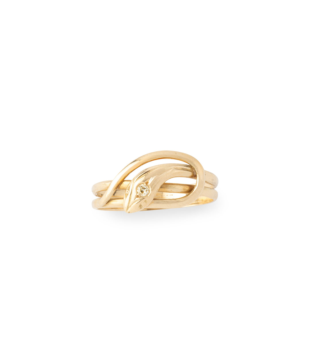 Bague-serpent-vintage-diamant-or-Melena