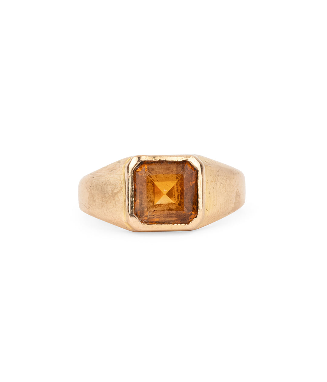 Bague-vintage-citrine-or-18-carats-Hatim