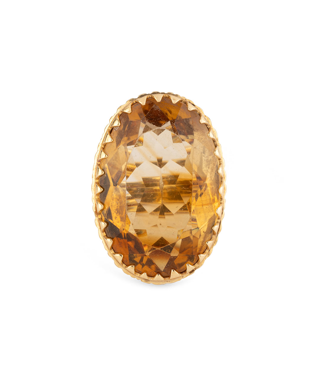 Bague-vintage-citrine-or-18-carats-Ostap-Caillou-Paris
