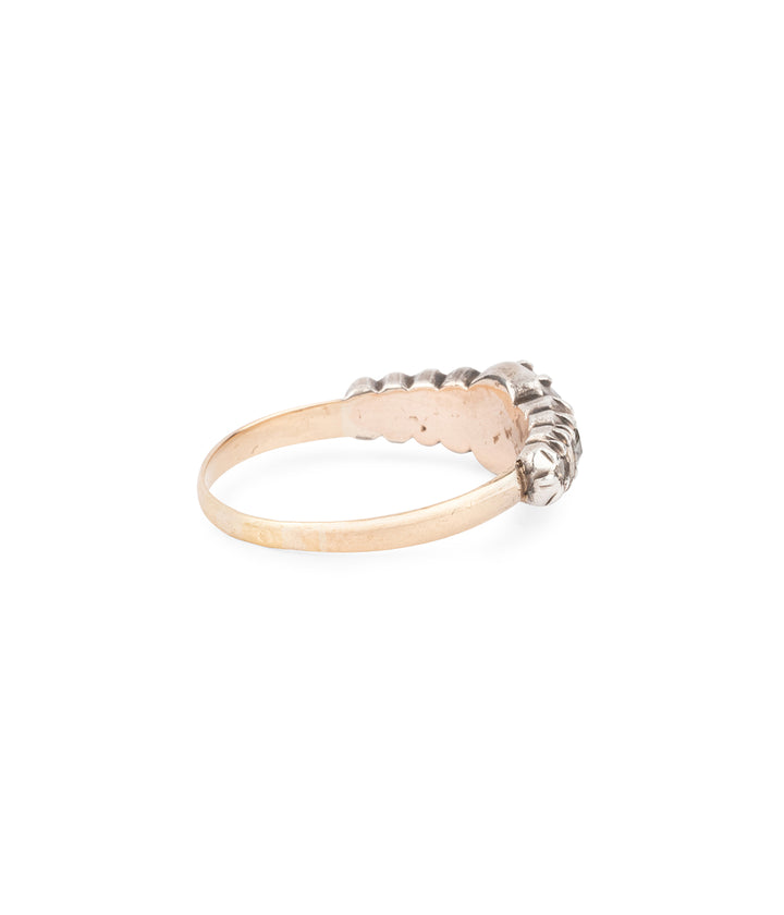 Bague-vintage-diamants-taille-rose-Kristos