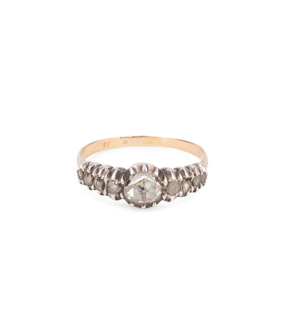 Bague-vintage-or-diamants-Kristos