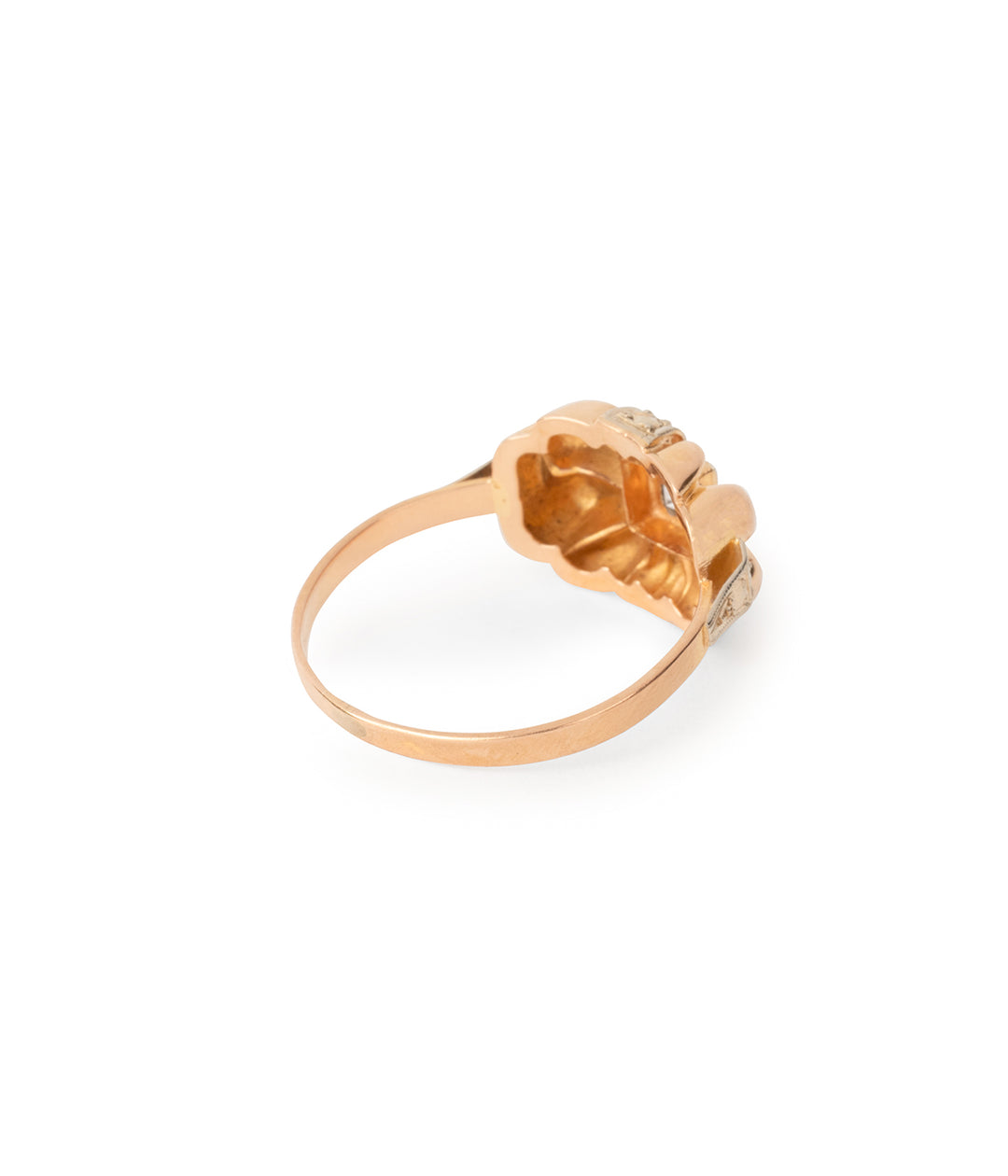 Bague-vintage-or-rose-18-carats-Haina