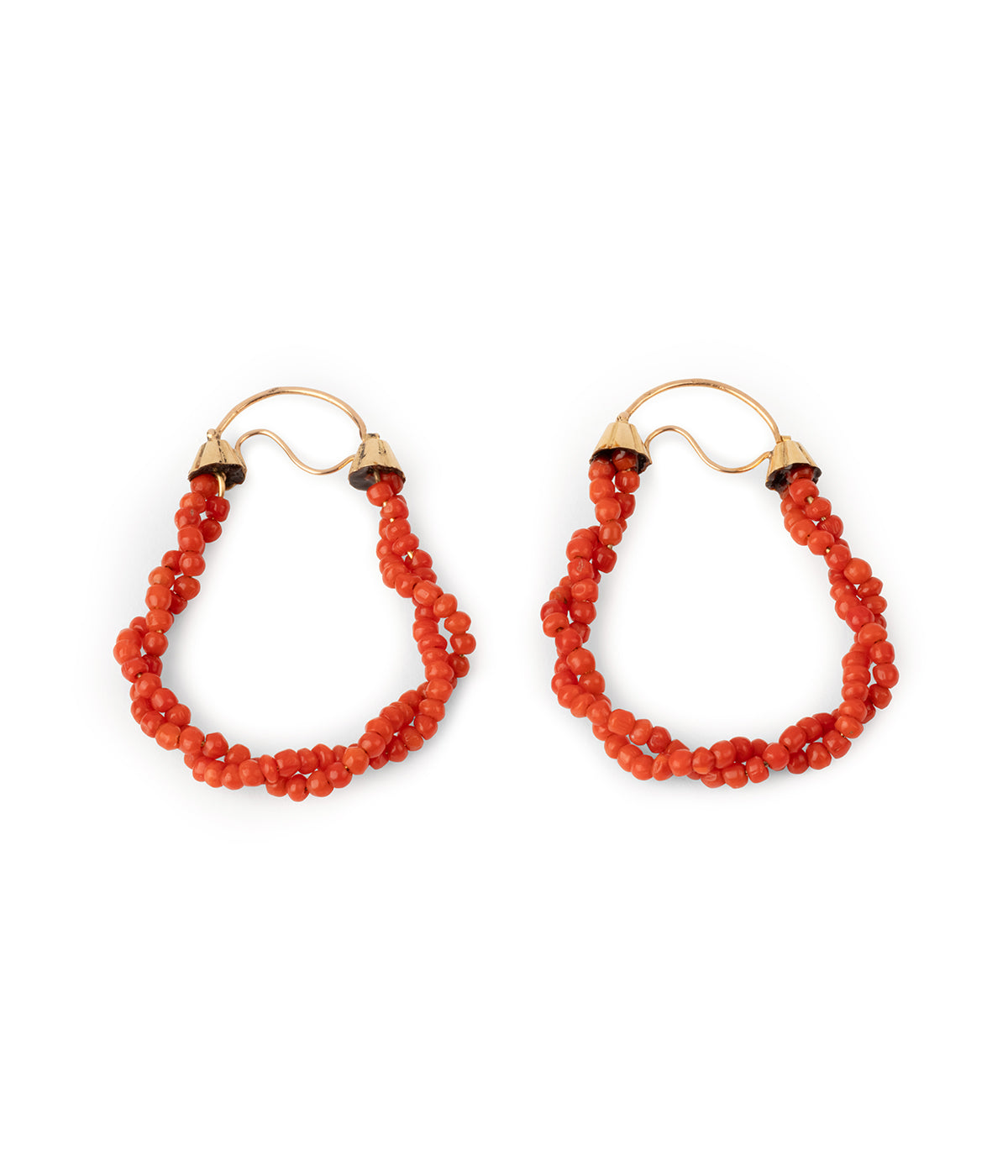 Boucles-anciennes-corail-or-18k-Ceri