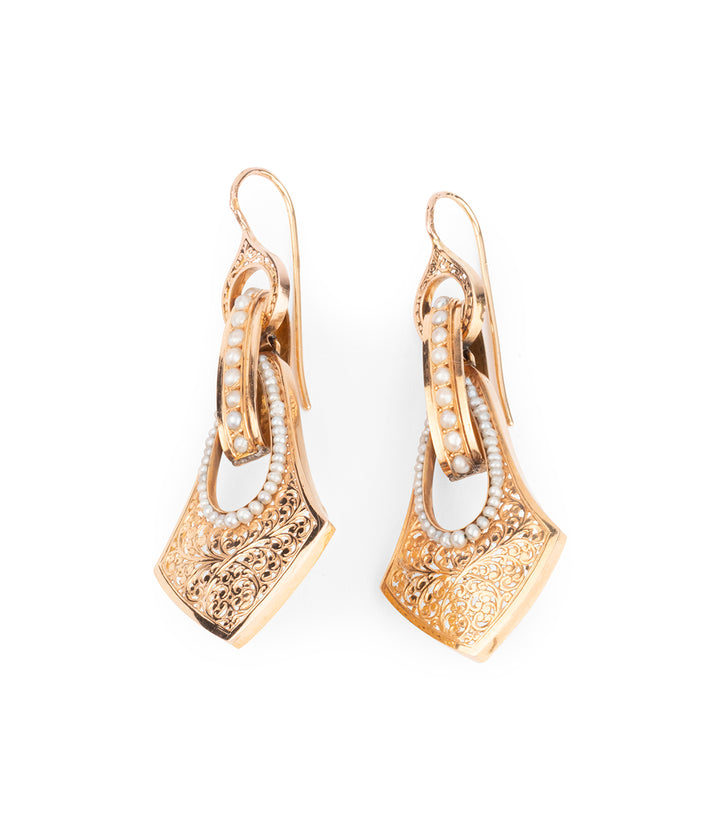 Boucles-oreilles-Napoleon-III-or-18k-Ponnan-Caillou-Paris