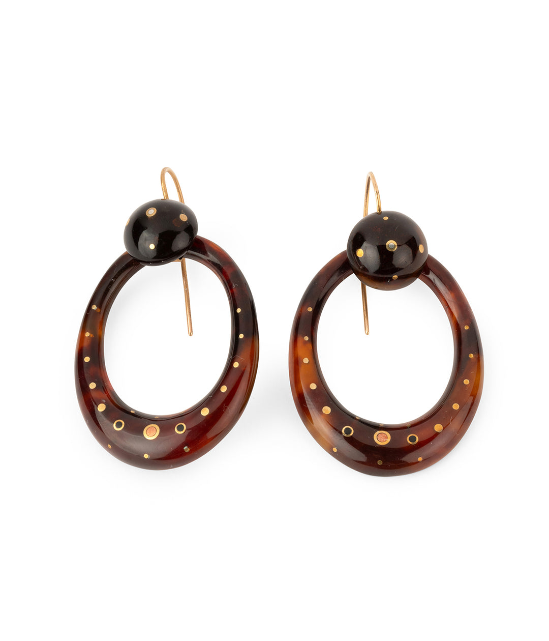 Boucles-oreilles-anciennes-italienne-ecaille-Tecla-Caillou-Paris