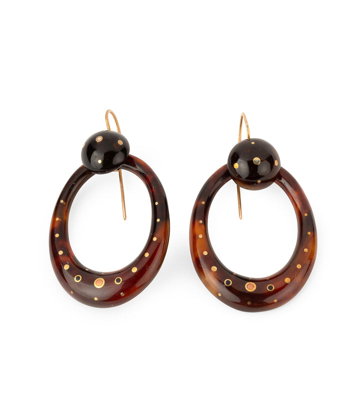 Boucles-oreilles-anciennes-italienne-ecaille-Tecla-Caillou-Paris
