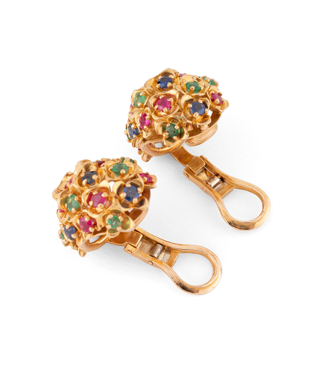 Clips boucles d'oreilles oversized vintage berbère - Jeronine Vintage Clips boucles d'oreilles oversized vintage berbère - Jeronine Vintage