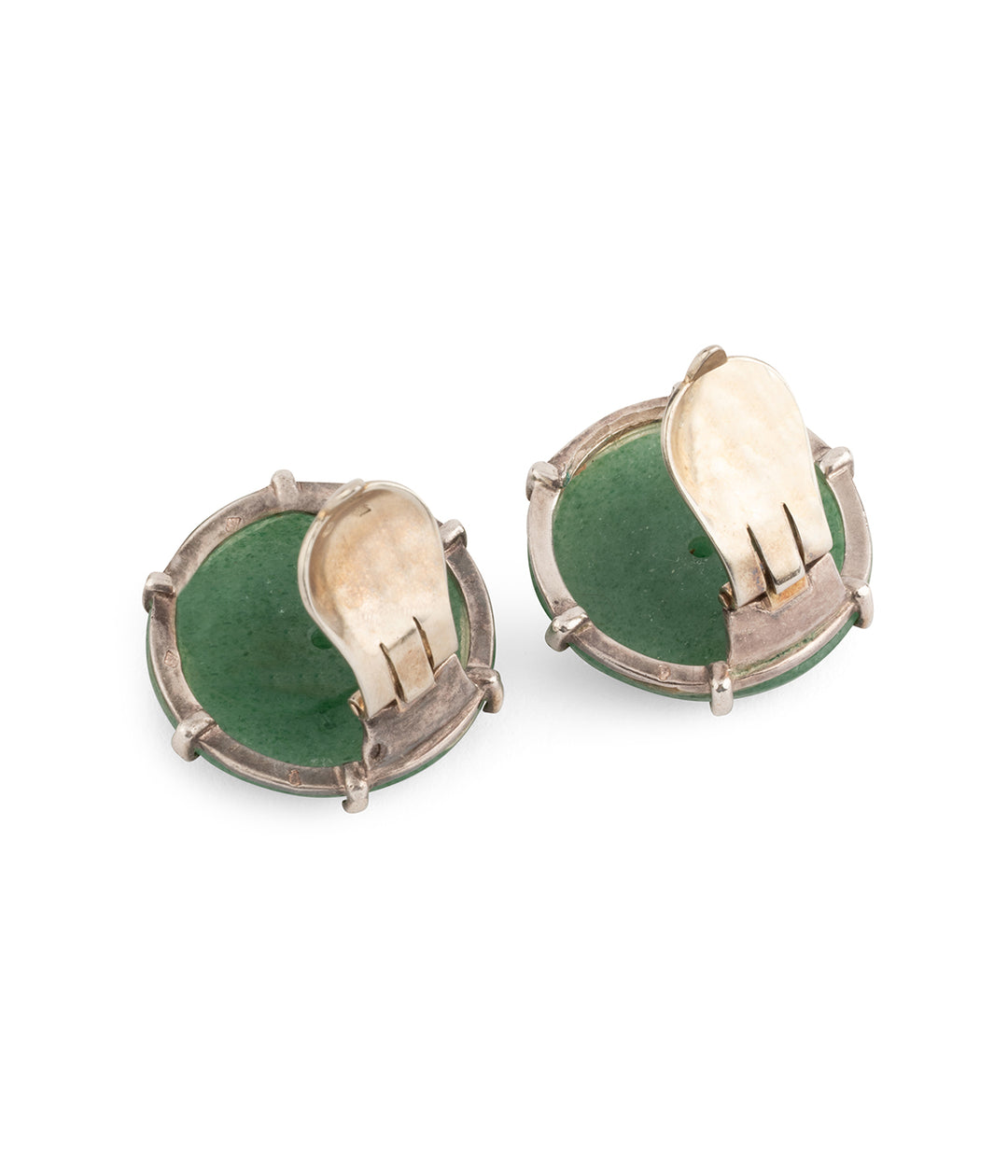 Boucles-oreilles-clips-vintage-argent-Rosula-Caillou-Paris