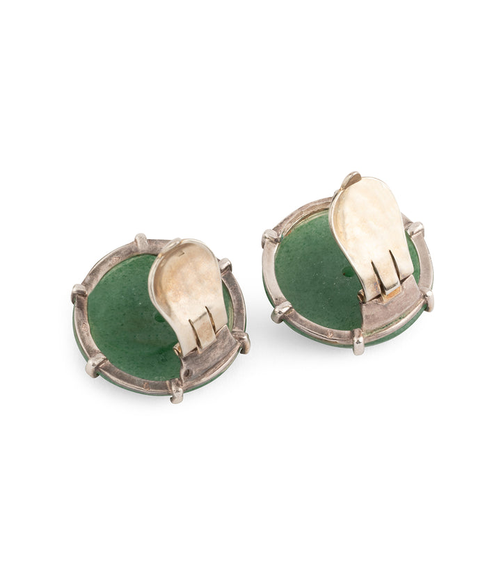 Boucles-oreilles-clips-vintage-argent-Rosula-Caillou-Paris