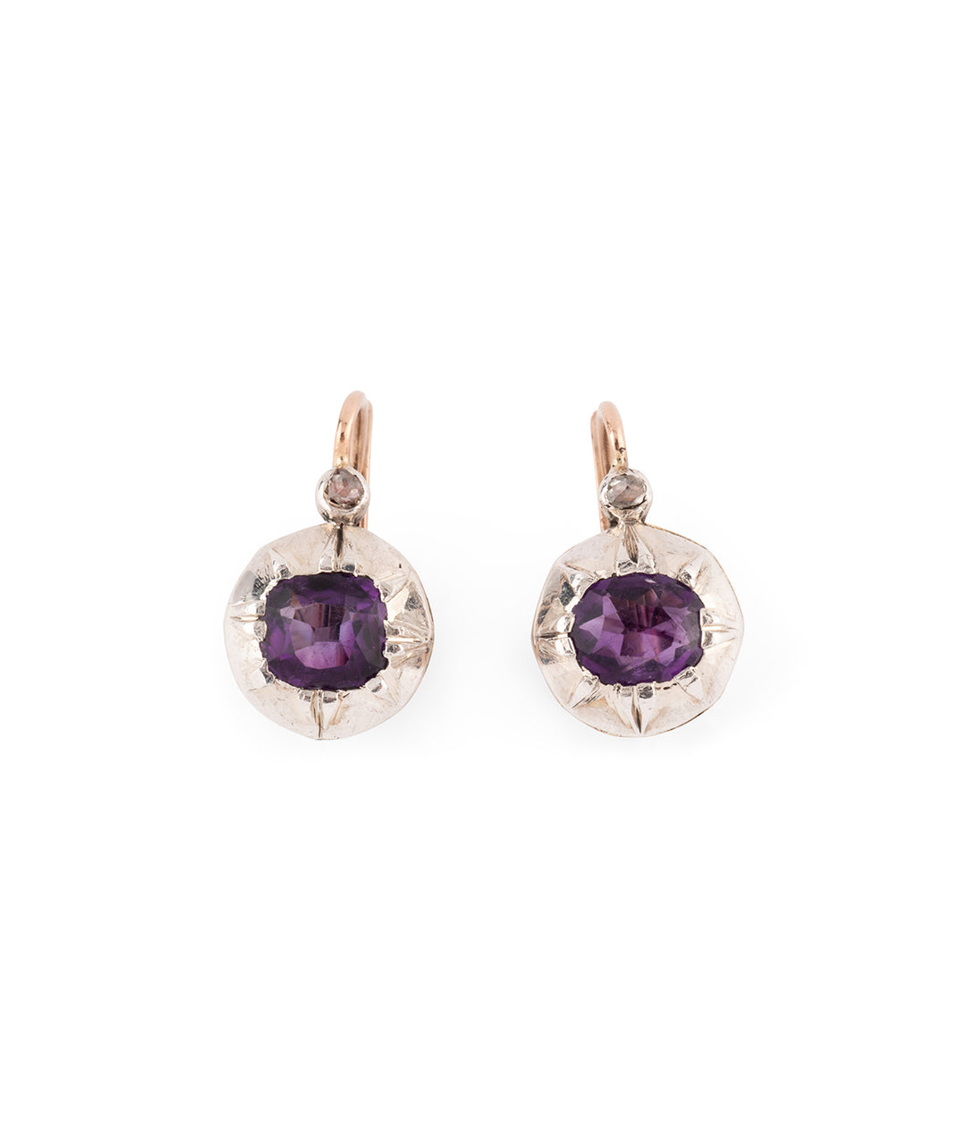 Boucles-oreilles-dormeuses-anciennes-argent-amethyste-Nambi-Caillou-Paris