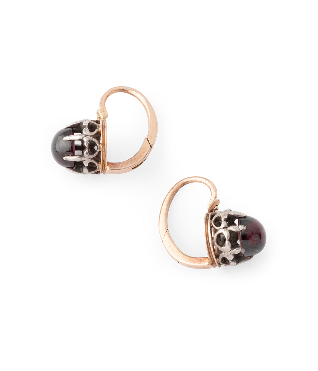 Boucles-oreilles-dormeuses-vintage-grenat-Pahal