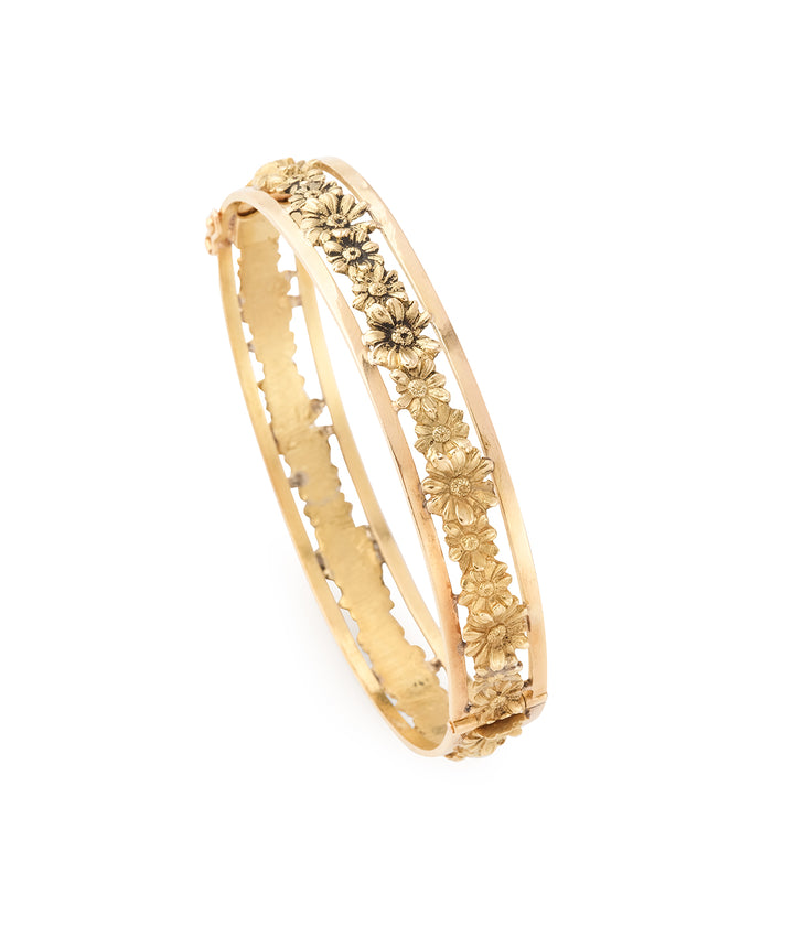 Bracelet-ancien-fleurs-or-Mykola-Caillou-Paris