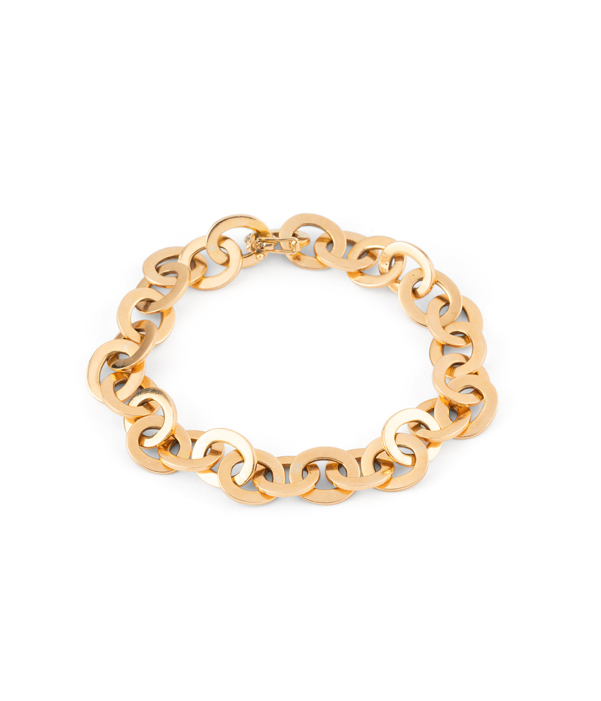 Bracelet maille ovale ancien en or "Fianna" - Caillou Paris