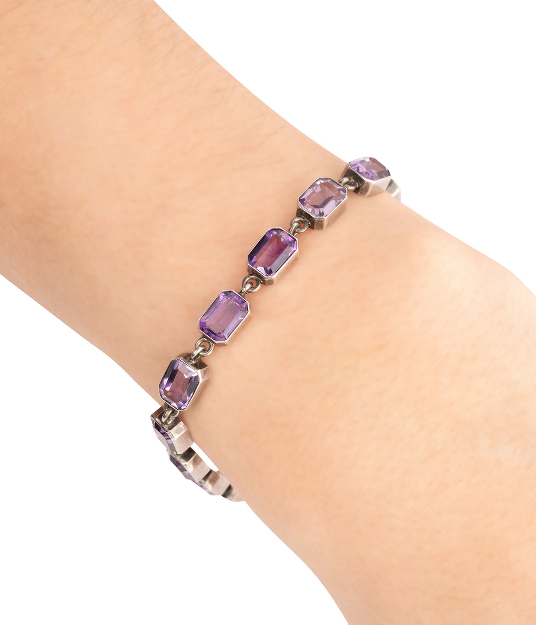 Bracelet-vintage-argent-amethystes-Hakem-Caillou-Paris