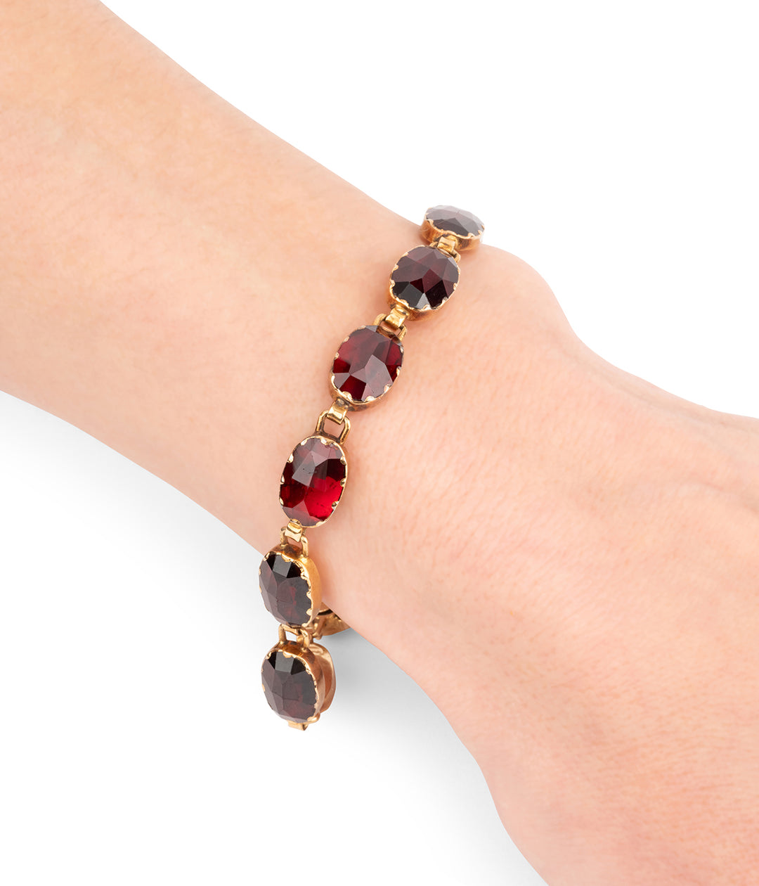 Bracelet-vintage-grenat-Perpignan-Stheva