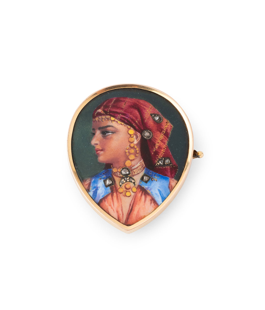 Orientalist-enamel-diamond-brooch-Suki