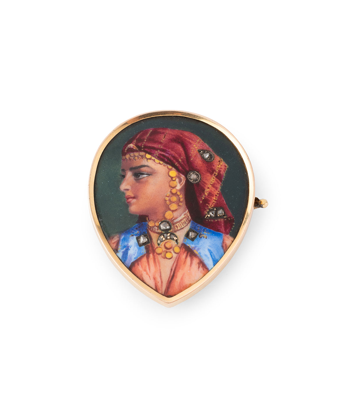 Orientalist-enamel-diamond-brooch-Suki