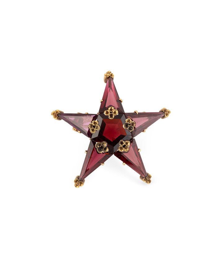 Broche-ancienne-etoile-grenat-Maraea-Caillou-Paris