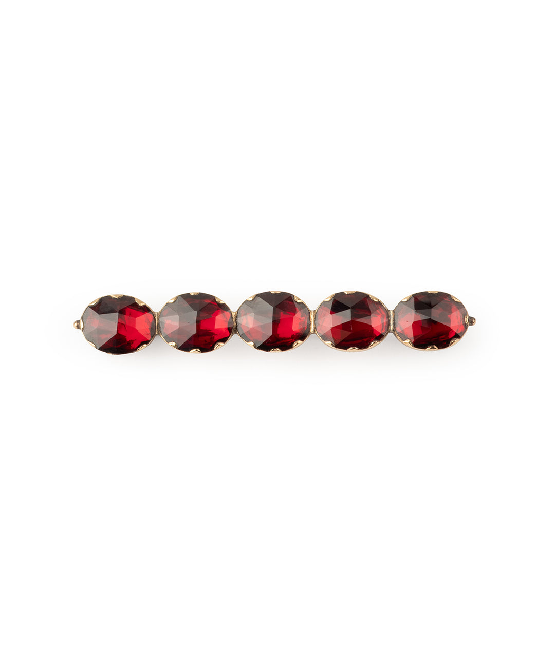 Broche-ancienne-grenats-Perpignan-Kaly