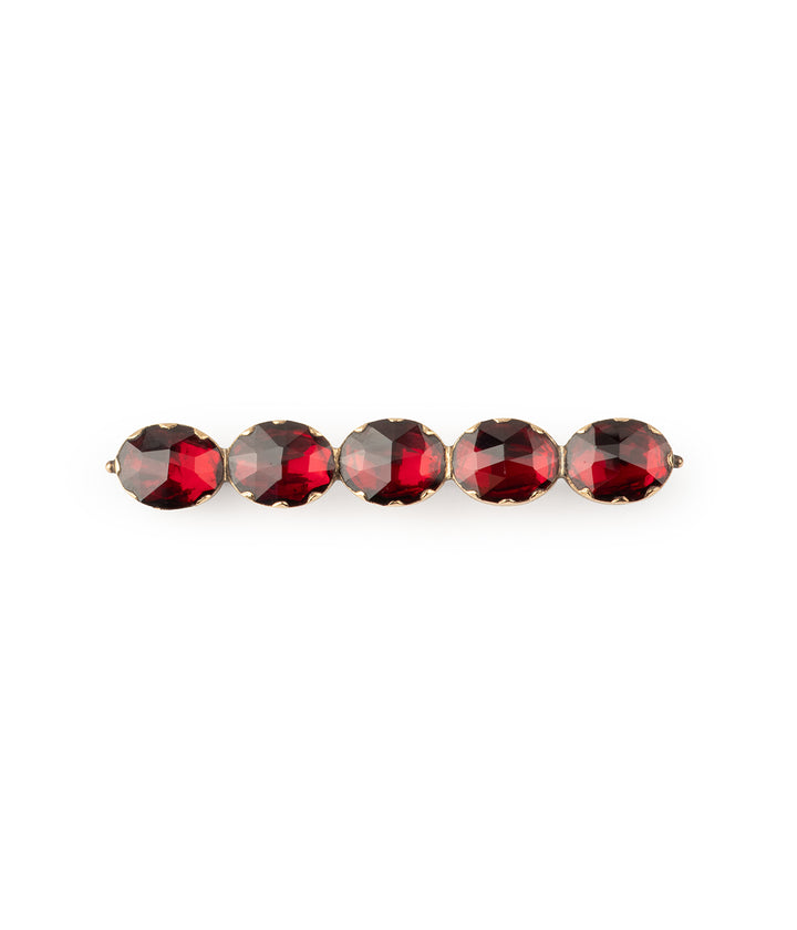 Broche-ancienne-grenats-Perpignan-Kaly