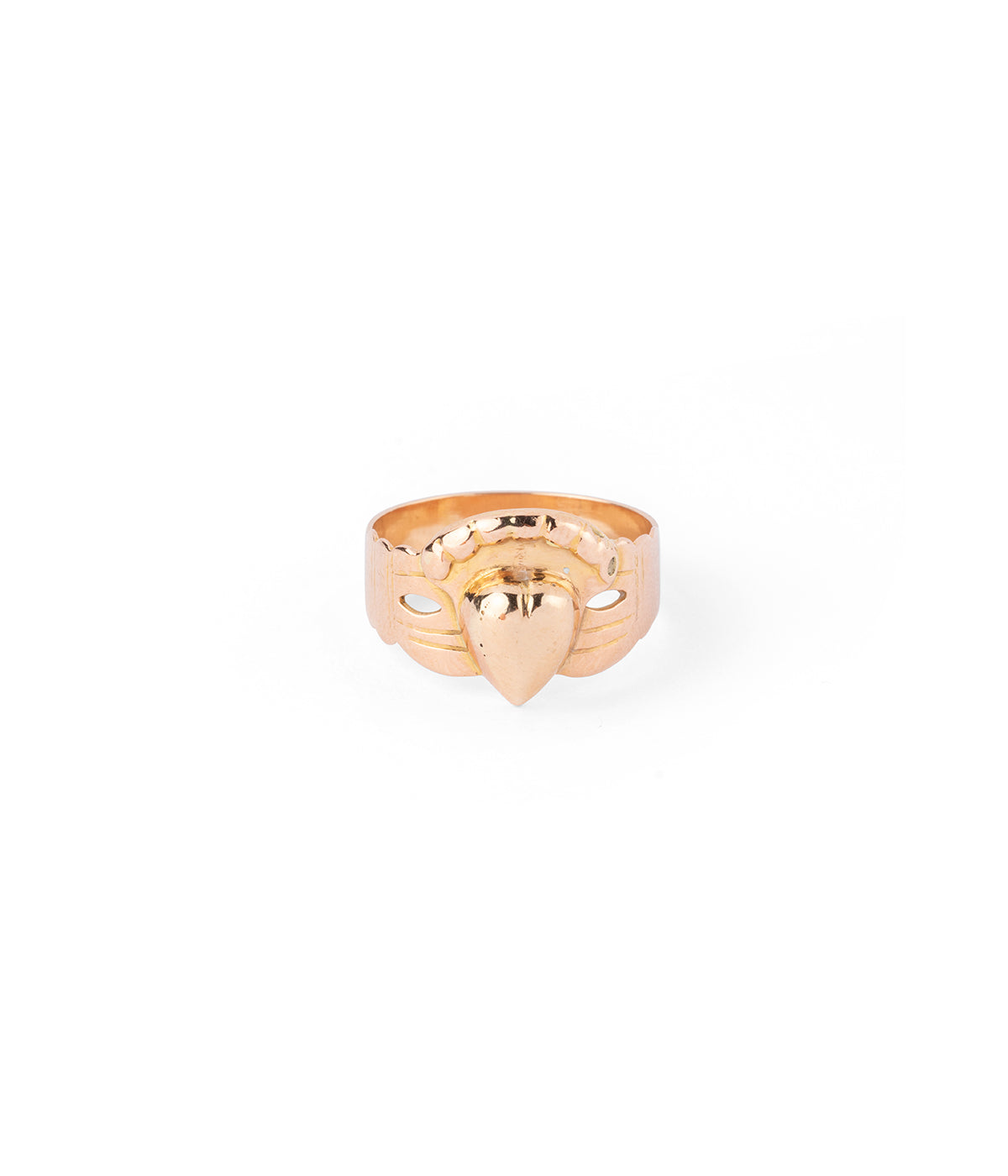 Caillou Paris - Bague de foi ancienne or “Anika”